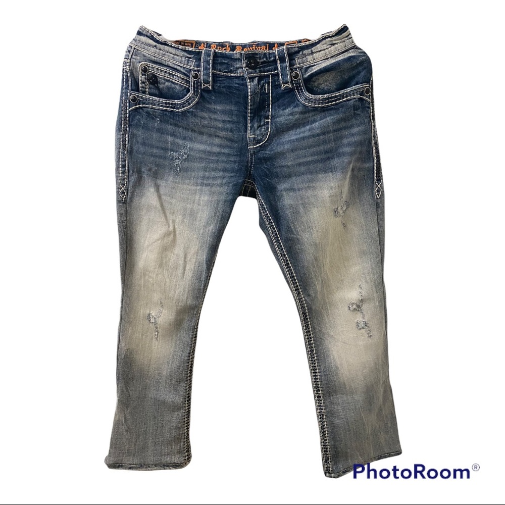 Rock and Revival Lanny Boot Mens Jeans